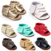 Baby Mädchen Sommer Turnschuhe Mode Quasten weiche Sohle Mokassins Sandalen